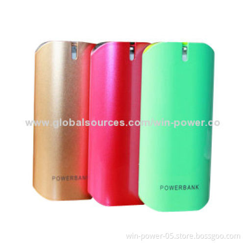 Power Banks, 6,000mAh Capacity, Replacement with Mobile Phones, iPod, iPhone 3G, PSP, MP3/4 Players
